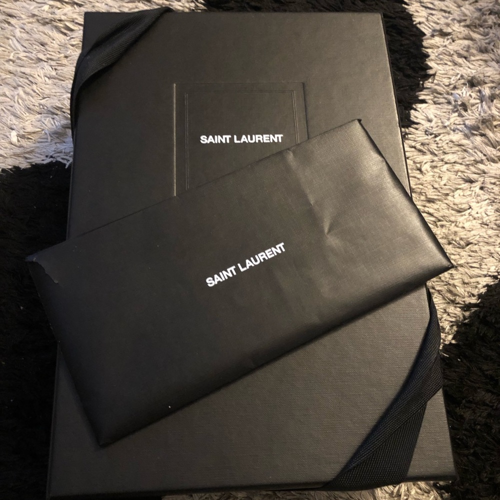 Saint Laurent Black Opyum Heels